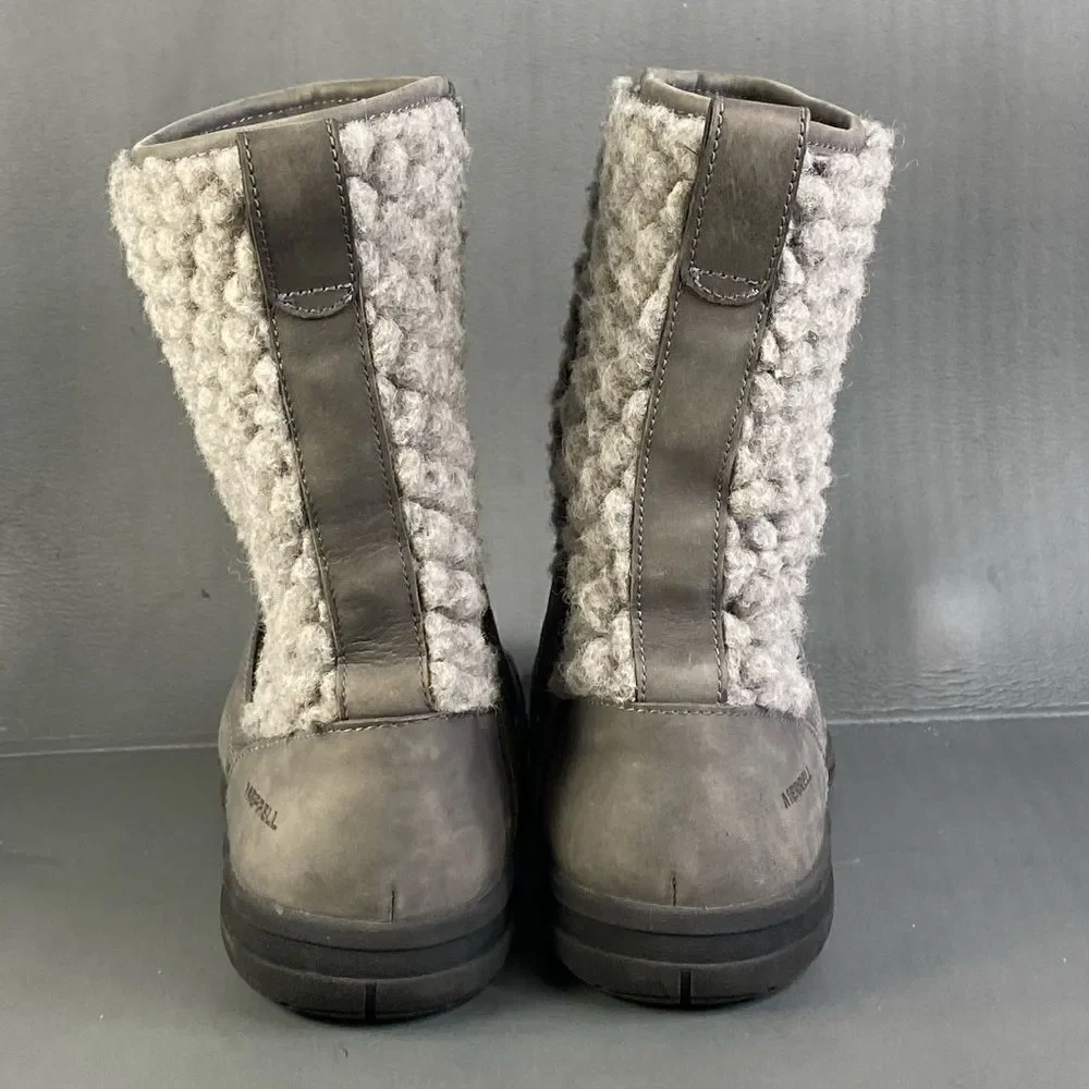 Merrell Women's Encore Kassie 100% Wool Fashion Boot size 8.5